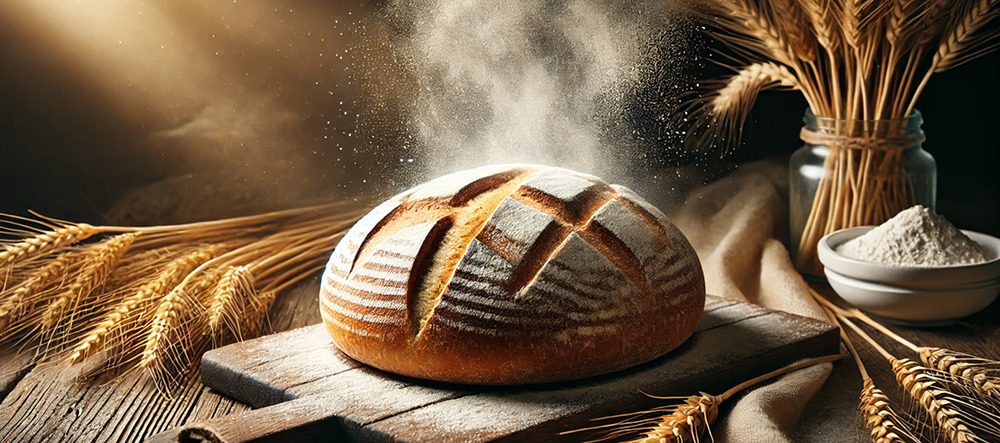 Թարմ թթխմորով հաց